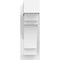 Ekena Millwork Merced Architectural Grade PVC Outlooker with Block Ends, 7"W X 20"D X 20"H OUTP07X20X20MRC05 - alternate 3